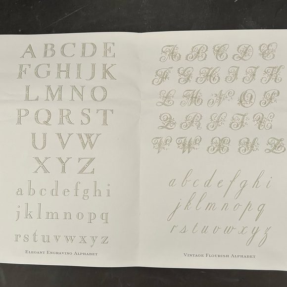 ANNA GRIFFIN Alphabets Stamp Kit - Picture 8 of 9